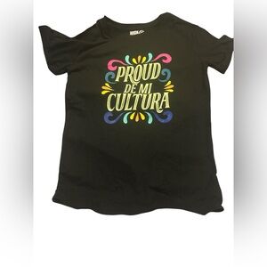 Latinos Heritage Month - Next Level Apparel Black Tee with Vibrant Print